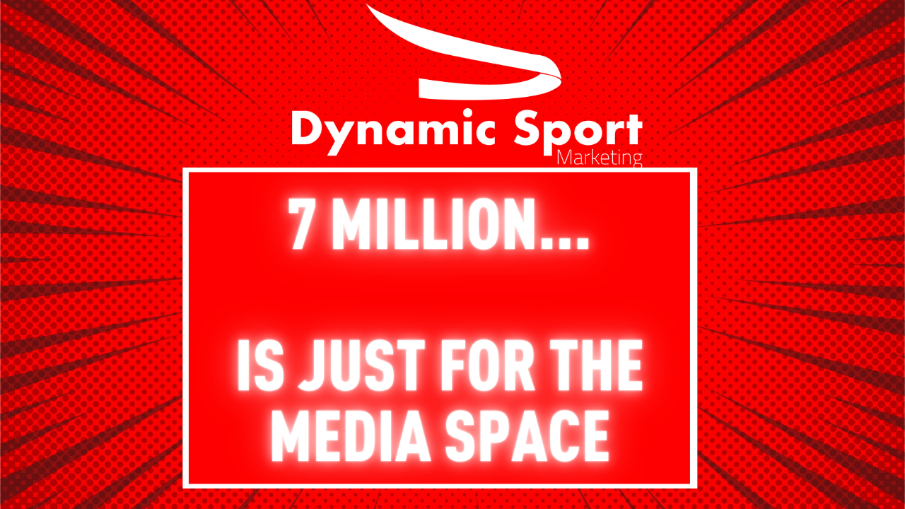 The Cost of advertising 7 million for 30 seconds