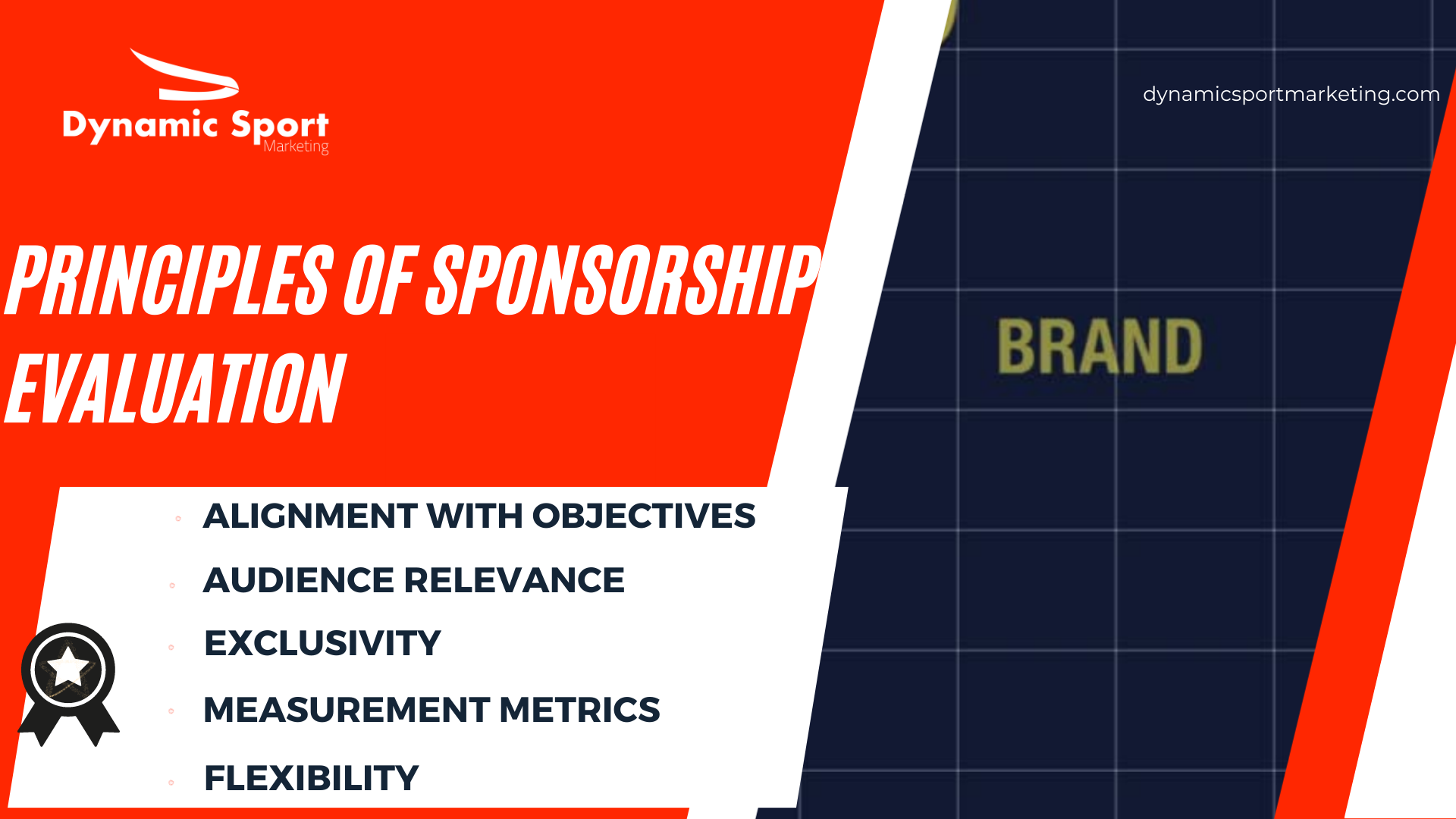5 Principles of Sponsorship Evaluation